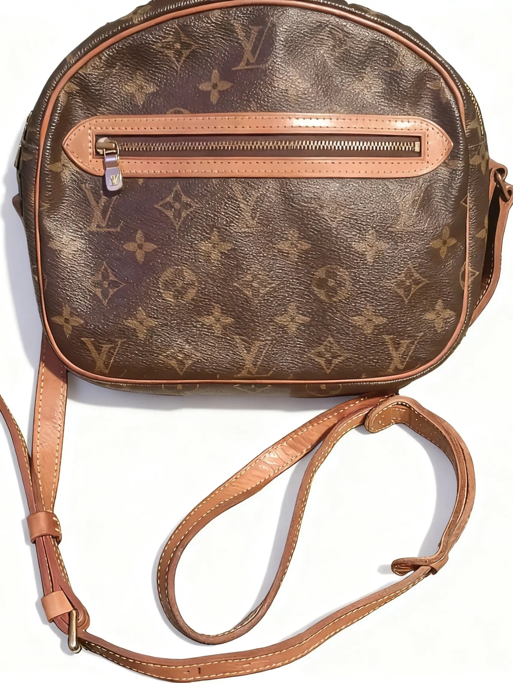 **VINTAGE**Louis Vuitton Monogram Brown Canvas Crossbody Bag